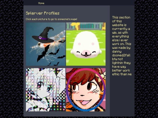 profiles screenshot