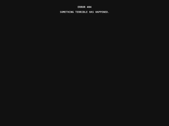 not_found screenshot