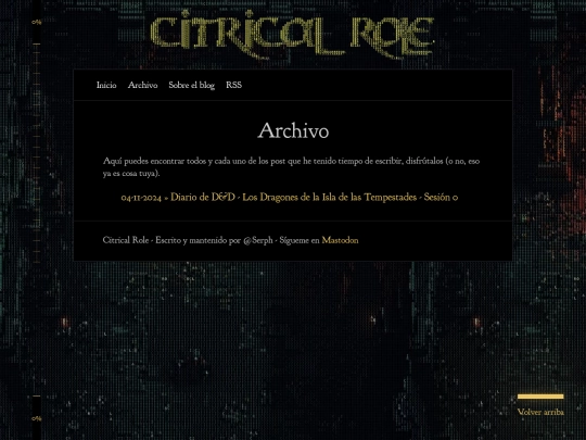 archive screenshot