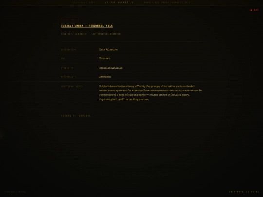 aboutme screenshot
