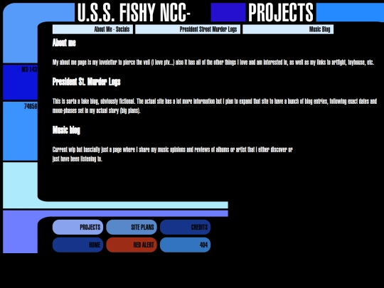 projects screenshot