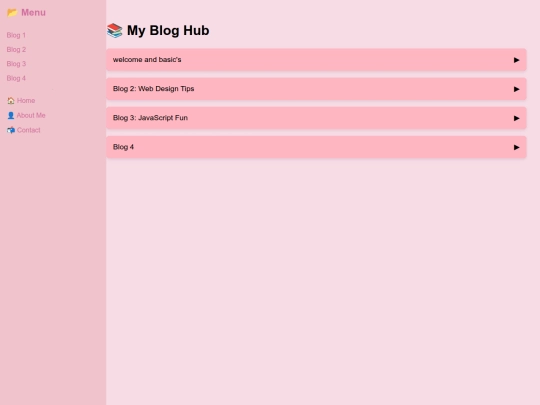 Blogtest screenshot