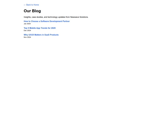 blog screenshot