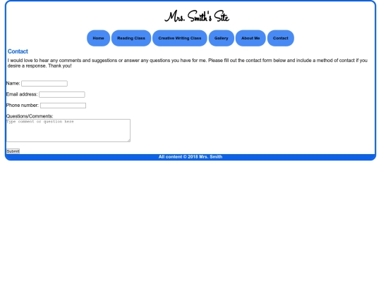 finalproject/form screenshot