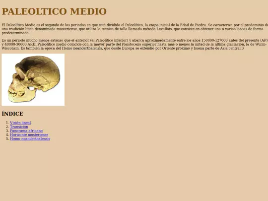 paleo-medio screenshot