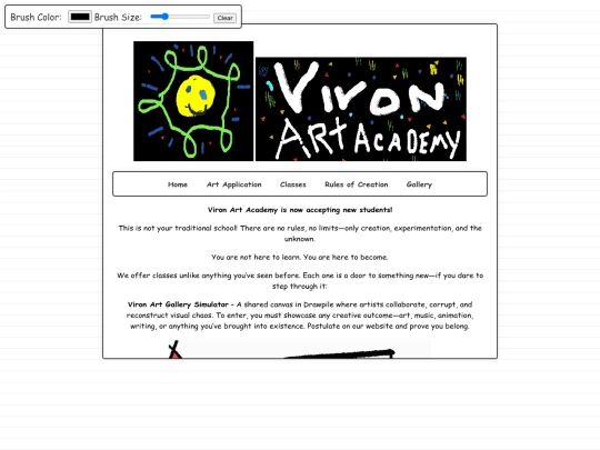 artclasses screenshot