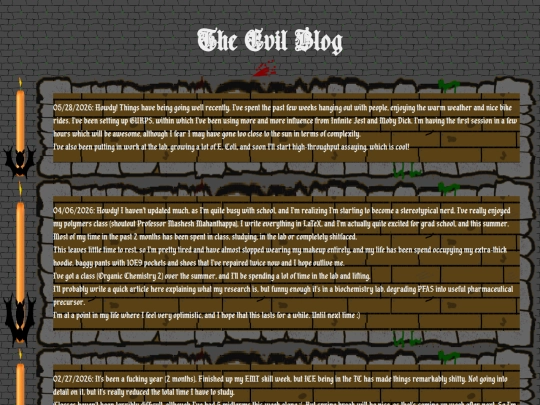 blog screenshot