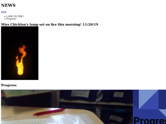 news screenshot