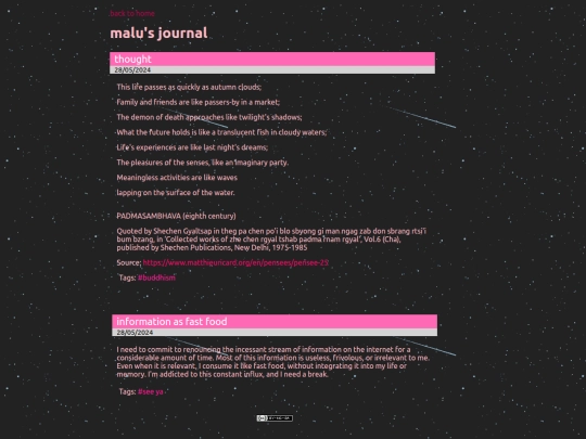 journal screenshot