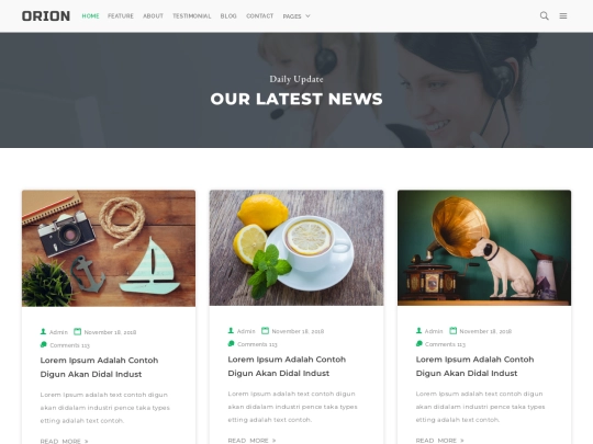 blogpage screenshot
