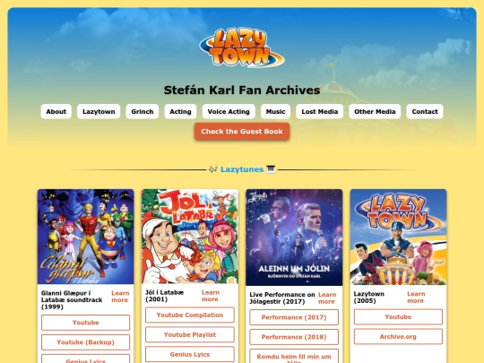 lazytown_music screenshot