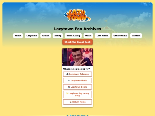 lazytown_redirect screenshot