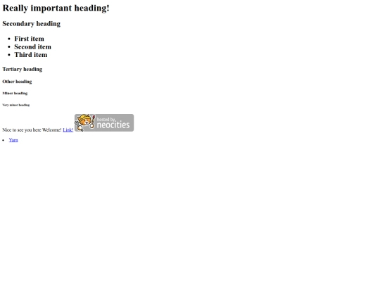 index screenshot
