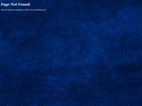 not_found screenshot