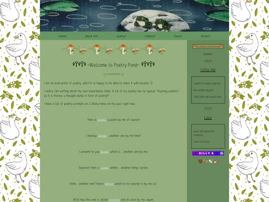 poetry screenshot