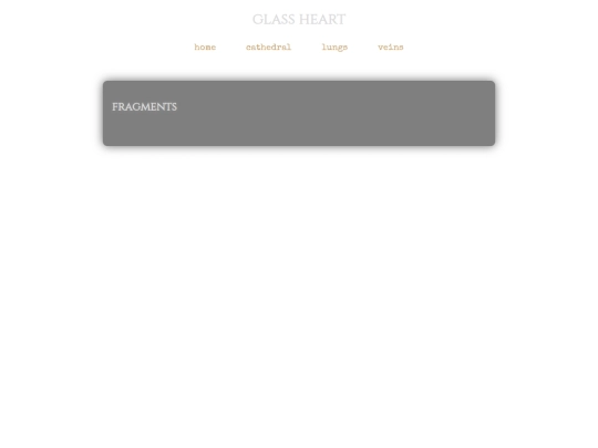 glassheart screenshot