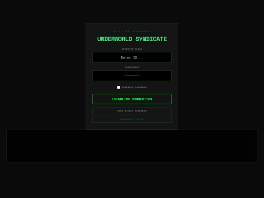 Underground Syndicate/USyndicate screenshot