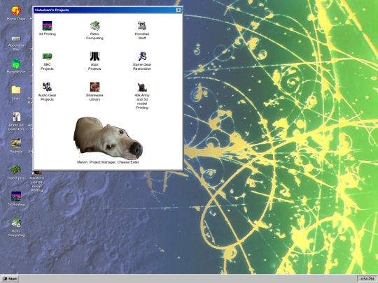 projects screenshot