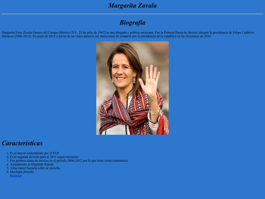 MargaritaZavala screenshot