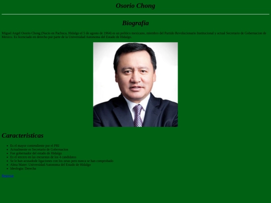 OsorioChong screenshot