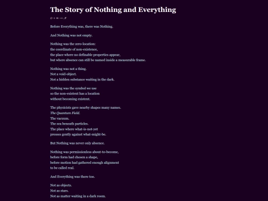 the-story-of-nothing screenshot