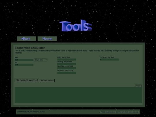 my-stuff/tools/ecinomics screenshot
