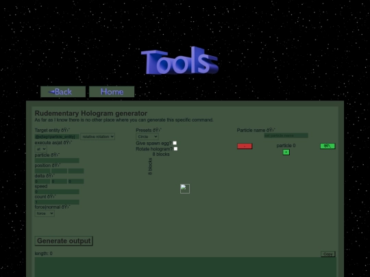 my-stuff/tools/hologram screenshot