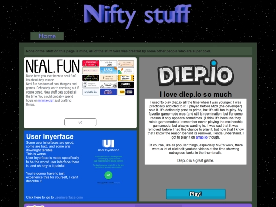 other-pages/nifty-stuff screenshot