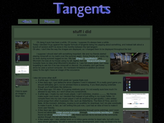 tangents/stuff_i_did screenshot