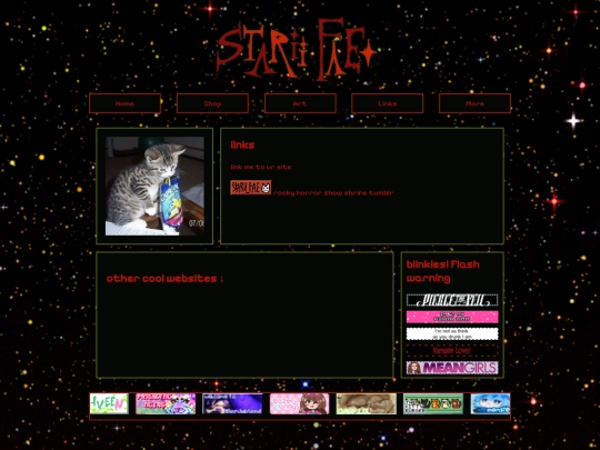 links screenshot