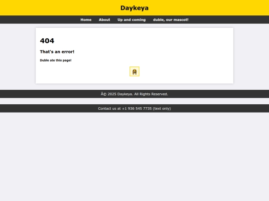 not_found screenshot