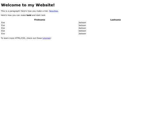 test screenshot