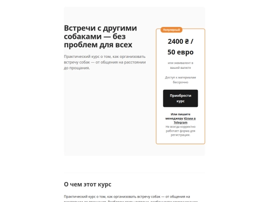 ru/courses/meetings screenshot