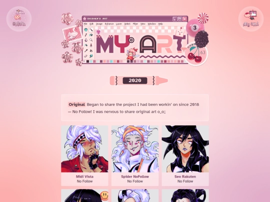 art/2020 screenshot