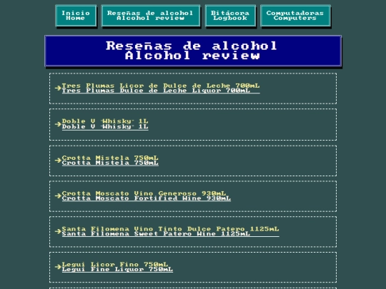 alcohol screenshot