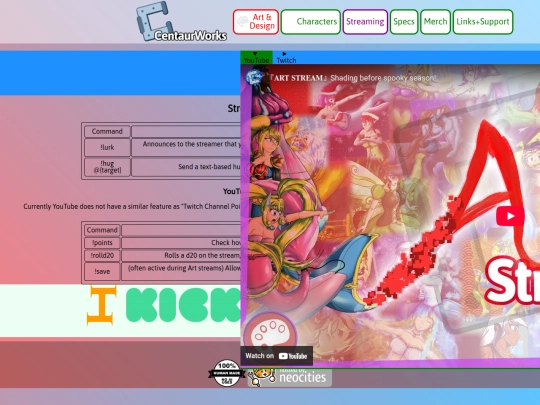streaming screenshot