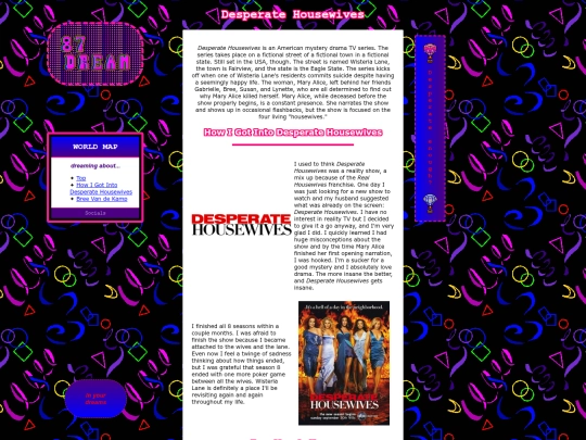 87DreamPages/DesperateHousewives screenshot