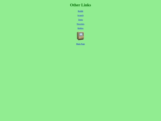 links screenshot