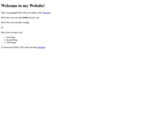 test screenshot