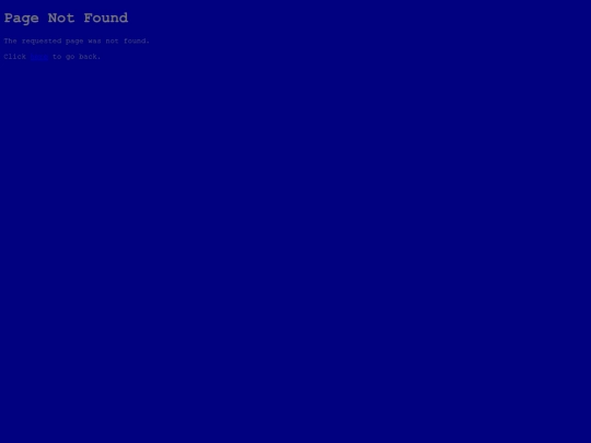 not_found screenshot