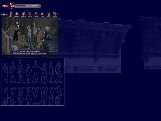 Characters screenshot