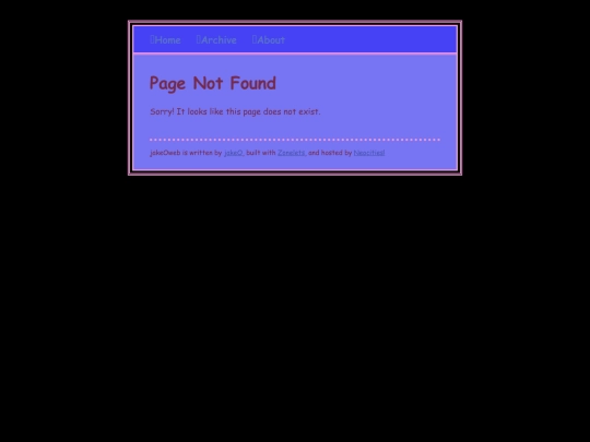 not_found screenshot
