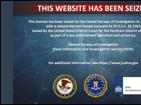 seized screenshot
