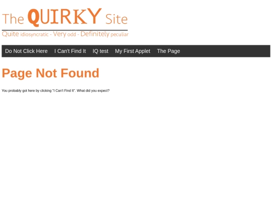 not_found screenshot
