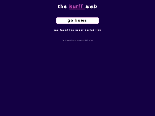 super-secret-link screenshot