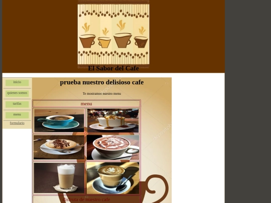 paginas/menu screenshot