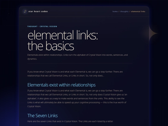 thoughts/elemental_links screenshot