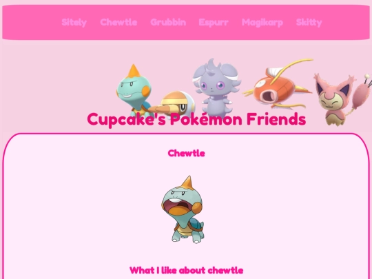 Chewtle screenshot
