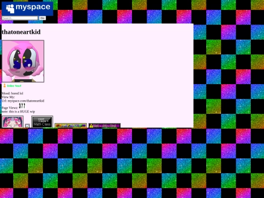 myspacedemo screenshot