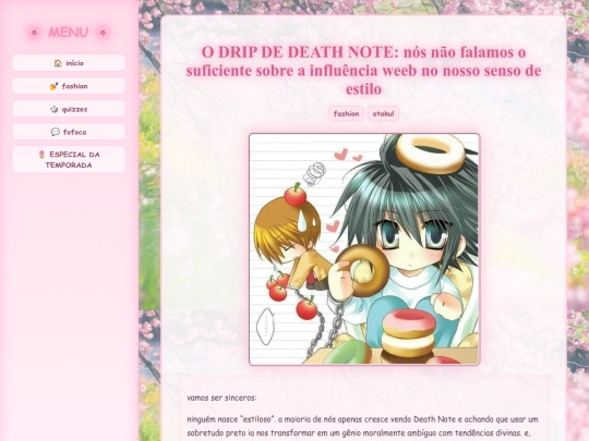 fashion/death-note-e-fashion screenshot
